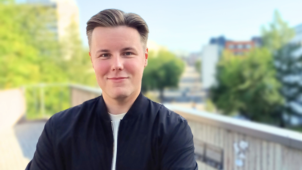 Demariopiskelijoiden puheenjohtaja Miku Kuuskorpi